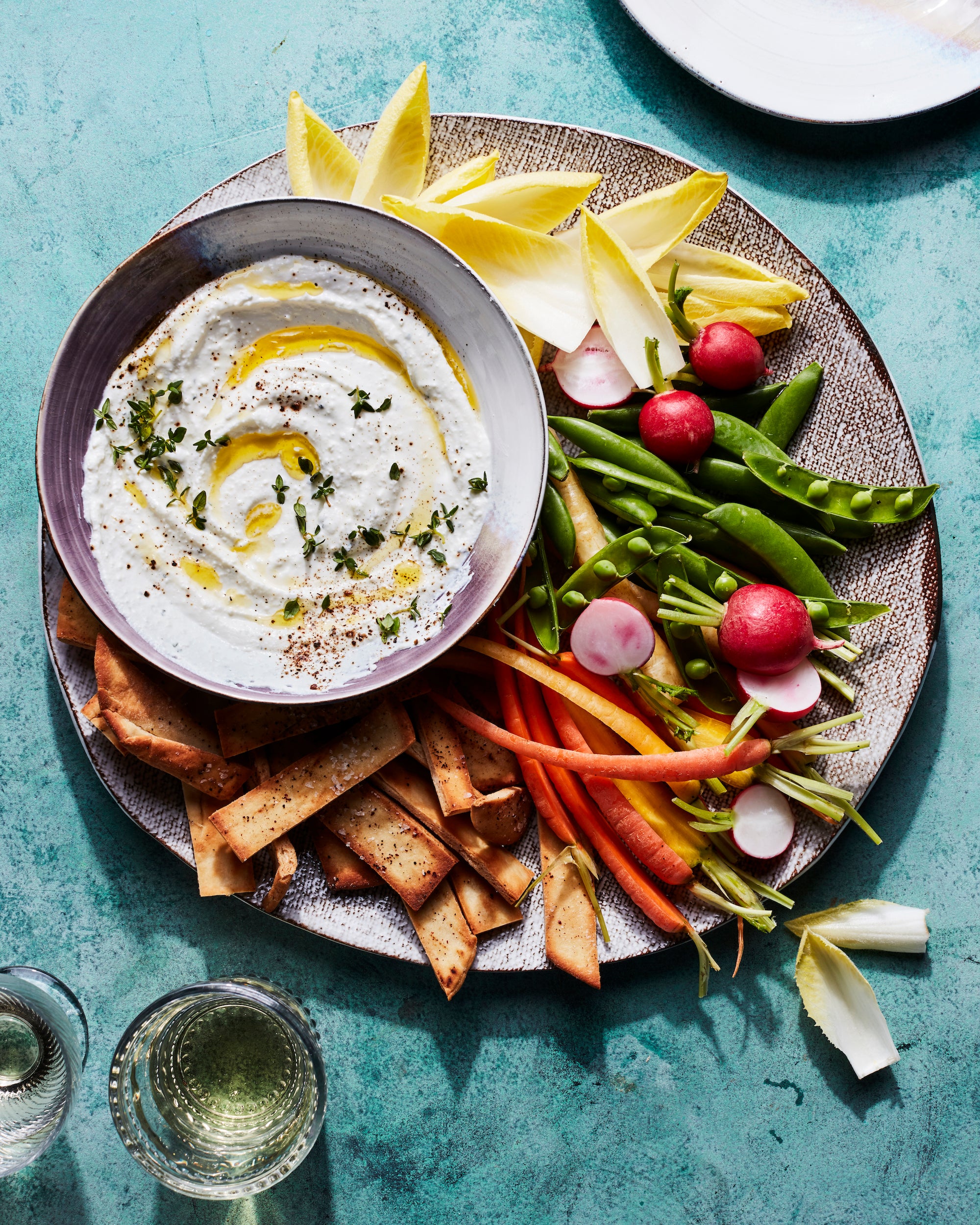 Whipped Feta with Honey & Thyme