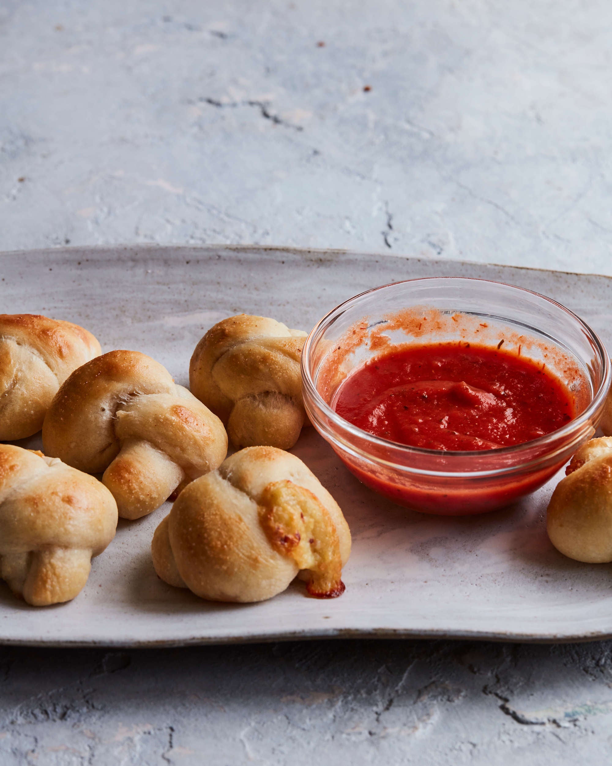 Stuffed Garlic Knots