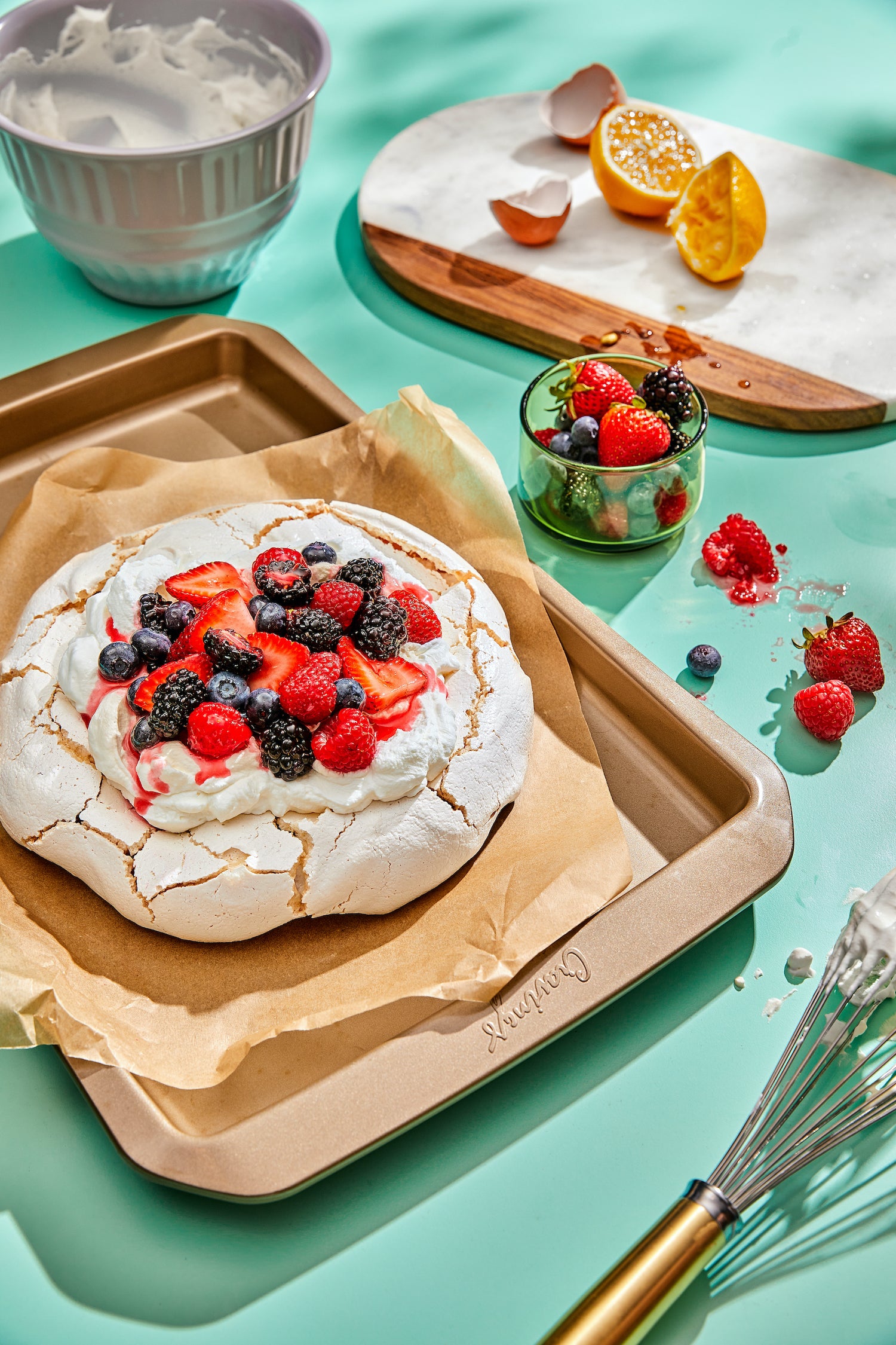 Berry Pavlova (aka Giant Meringue)