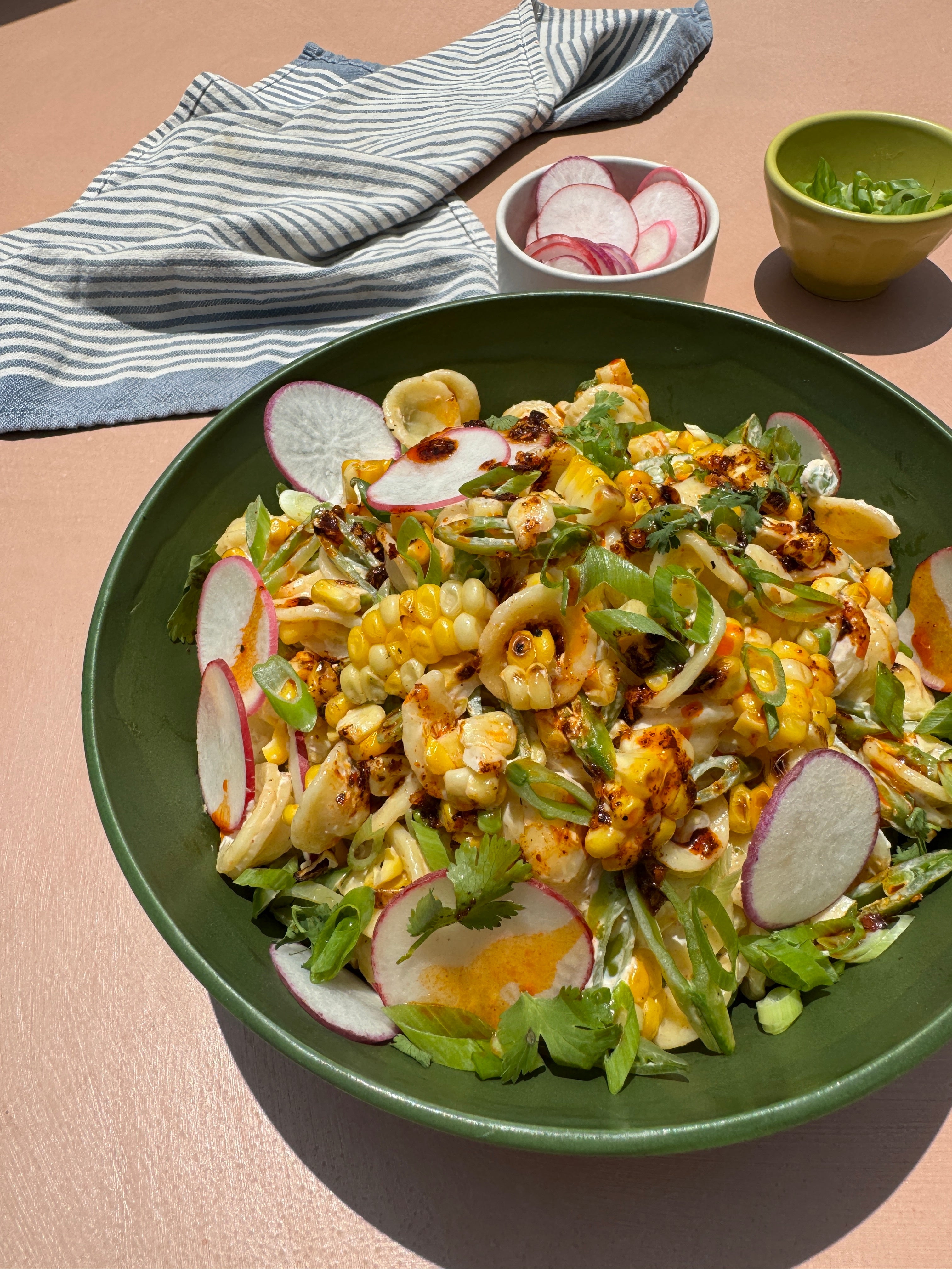 Elote Pasta Salad