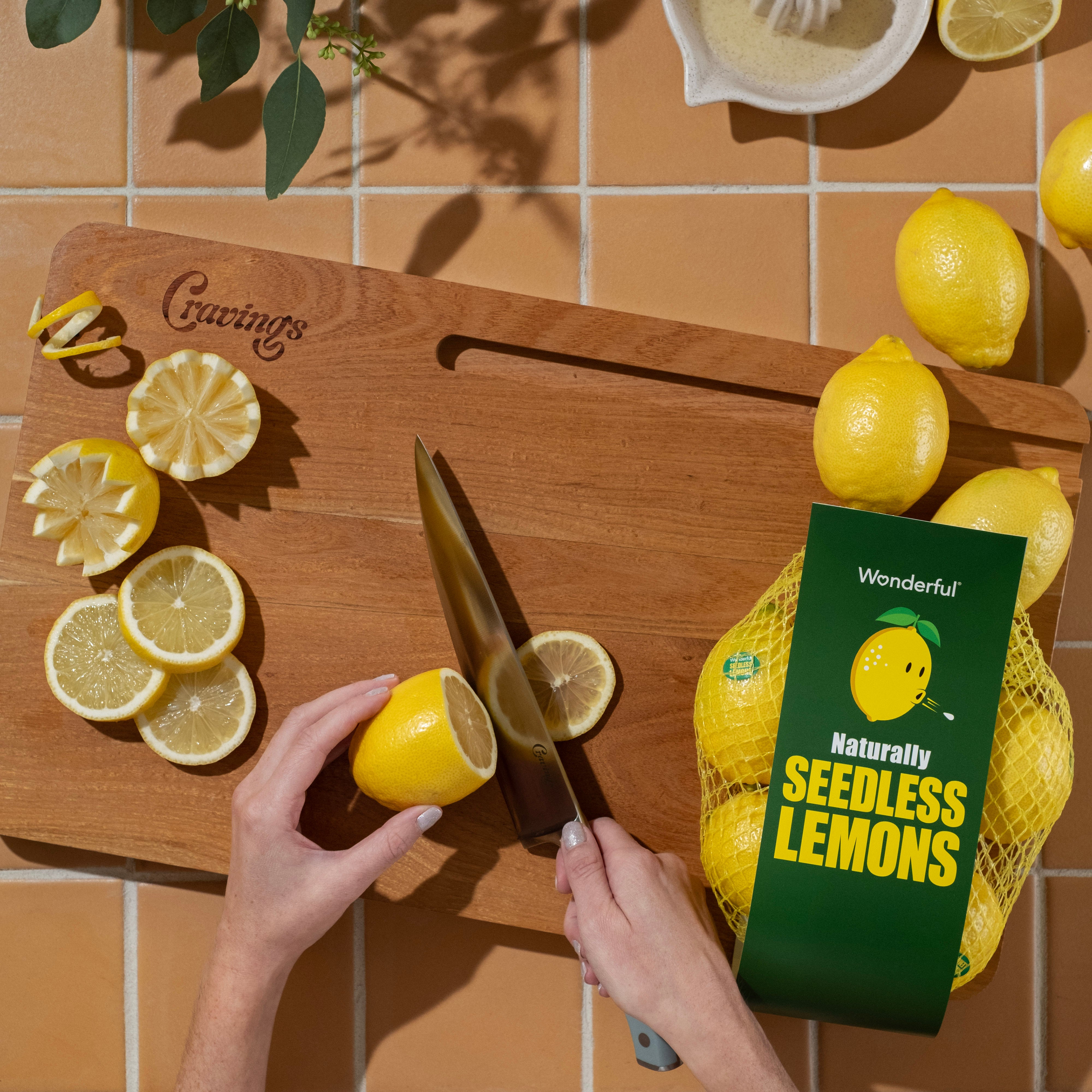 How to Cut a Wonderful Seedless Lemon 6 Ways