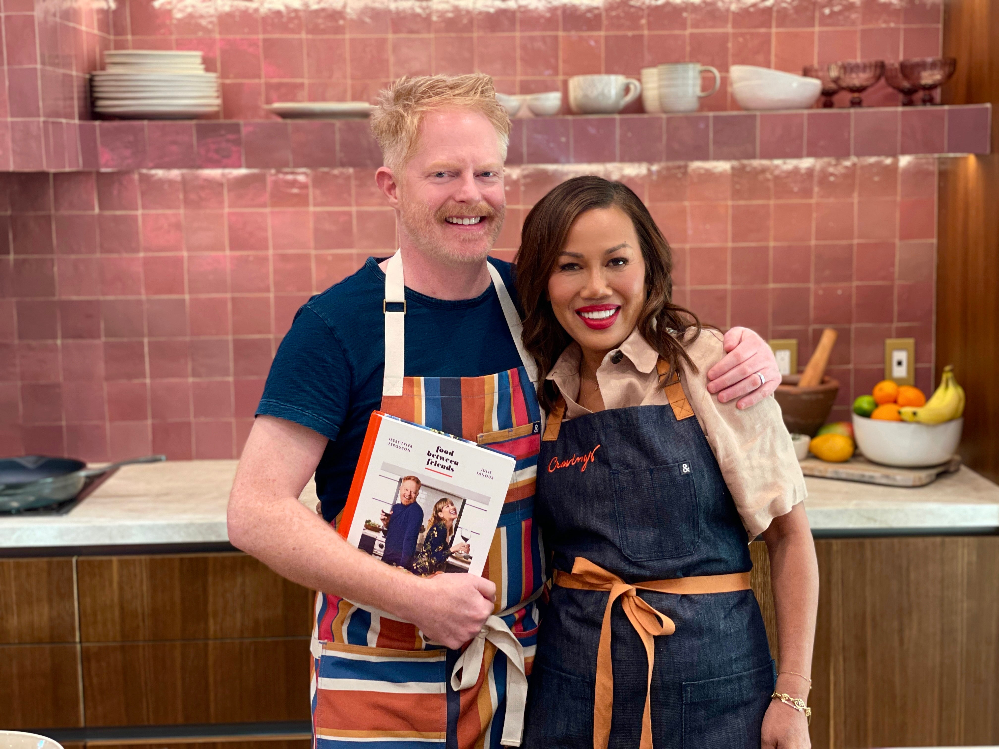 Jesse Tyler Ferguson Makes Green Chile Chicken Enchilada Pie