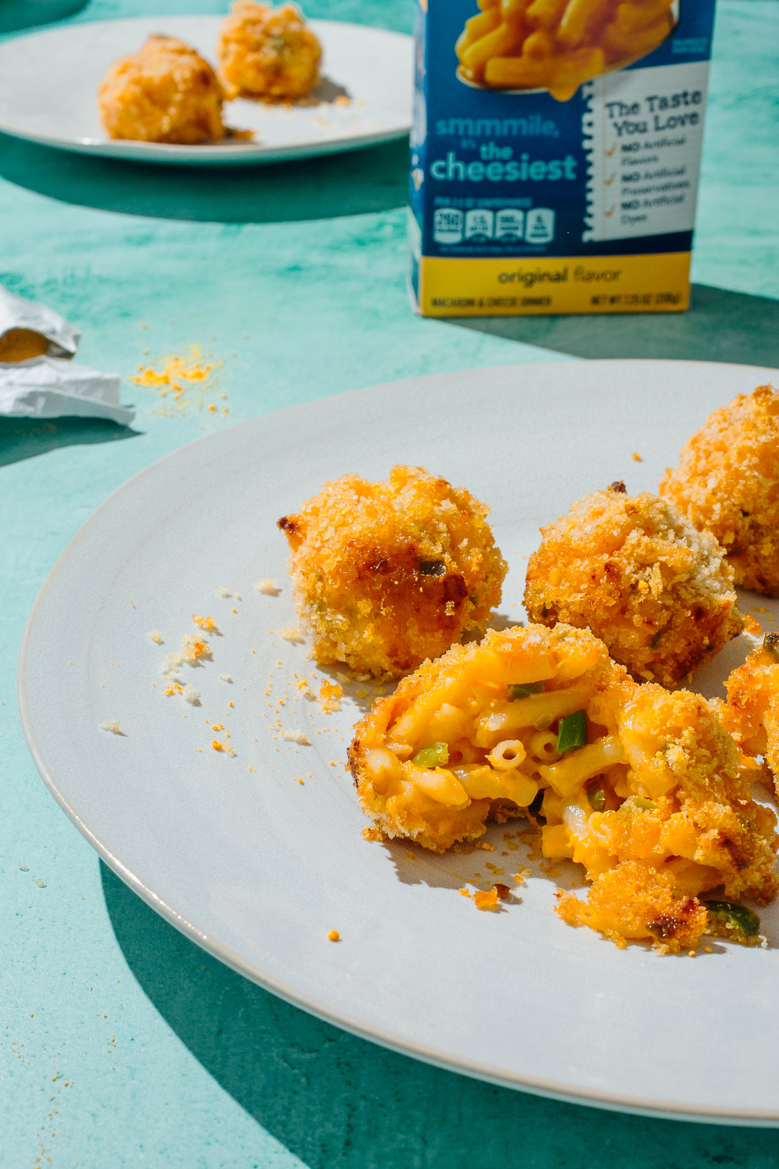 Boxed Mac ‘n Cheese Balls