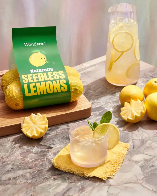 Lemon-Ginger Sparkling Mocktail