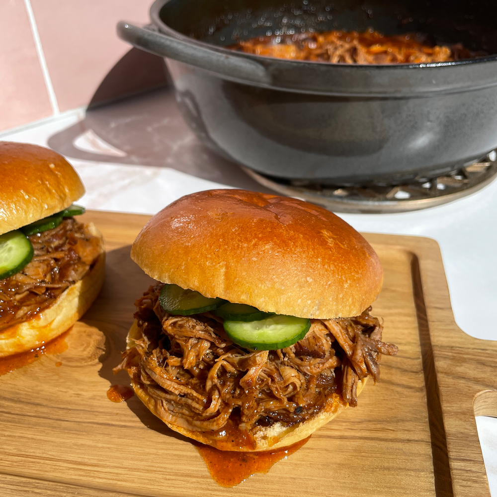 Saucy, Savory & Tangy Pulled Pork