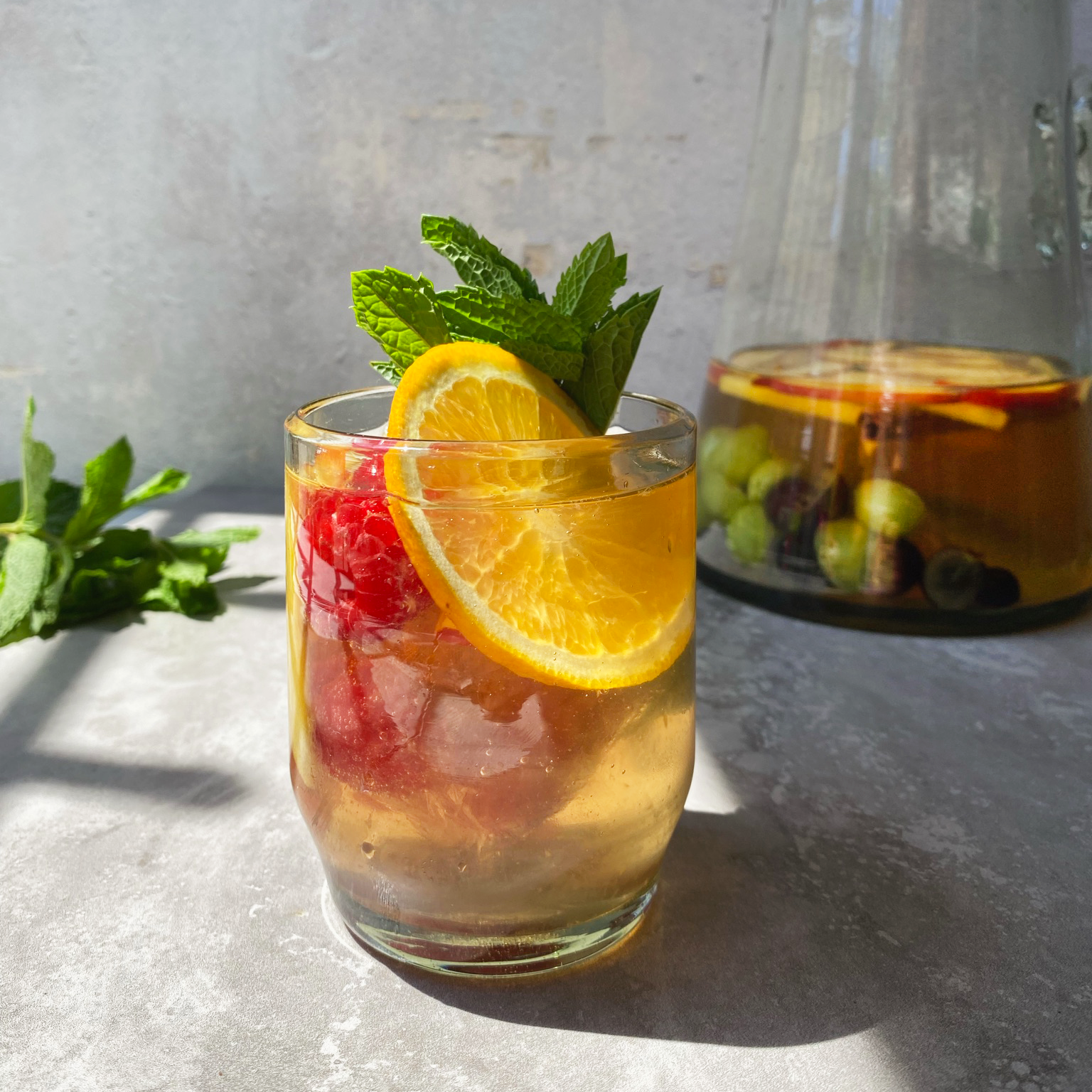 Vacation-Ready Rosé Berry Sangria