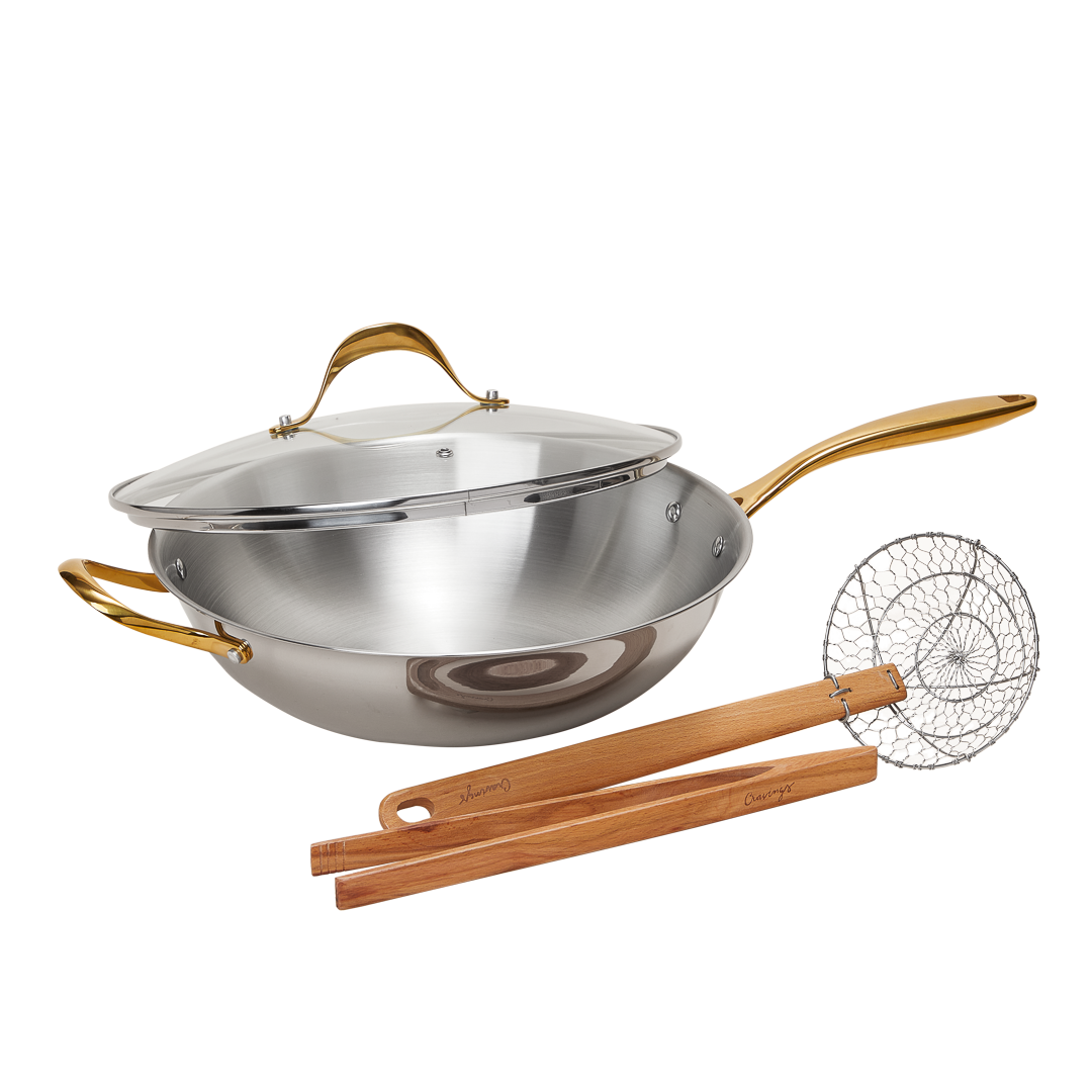 Pepper's Wok & Tool Set