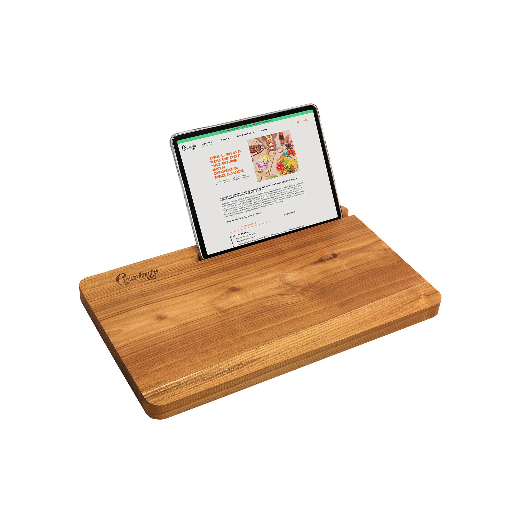 Chop-Chop Teak Cutting Board