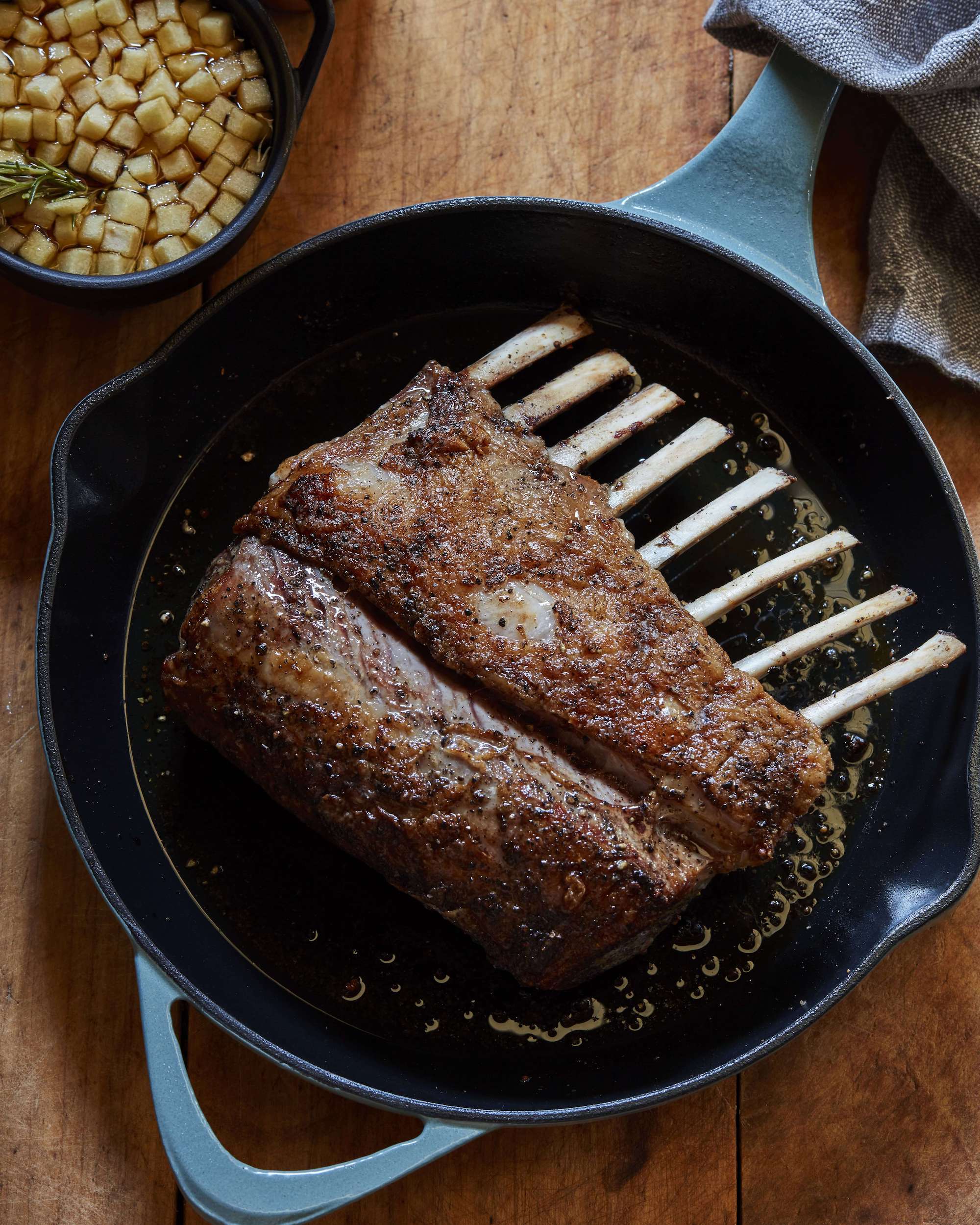 Rack of Lamb with Apple Glaze