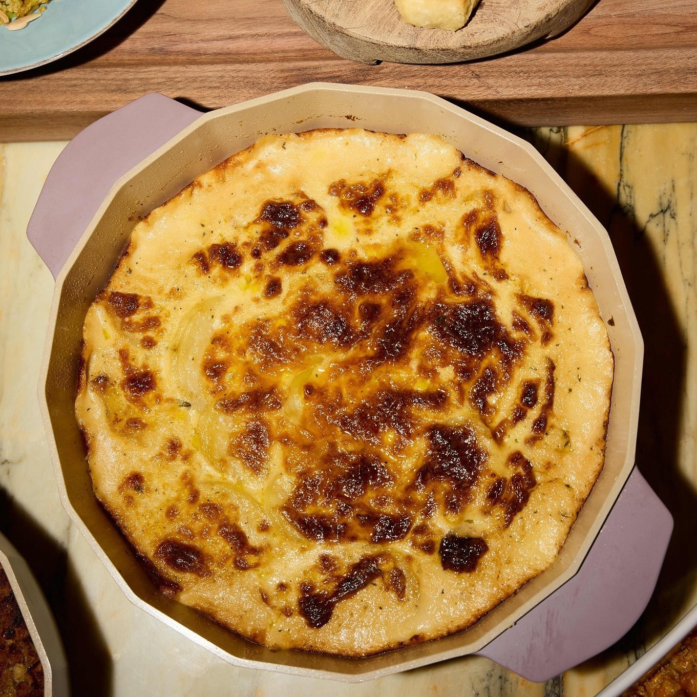 Scalloped Potatoes with Cravings Corn & Truffle Sauce, A Twist on Pepper's Classic