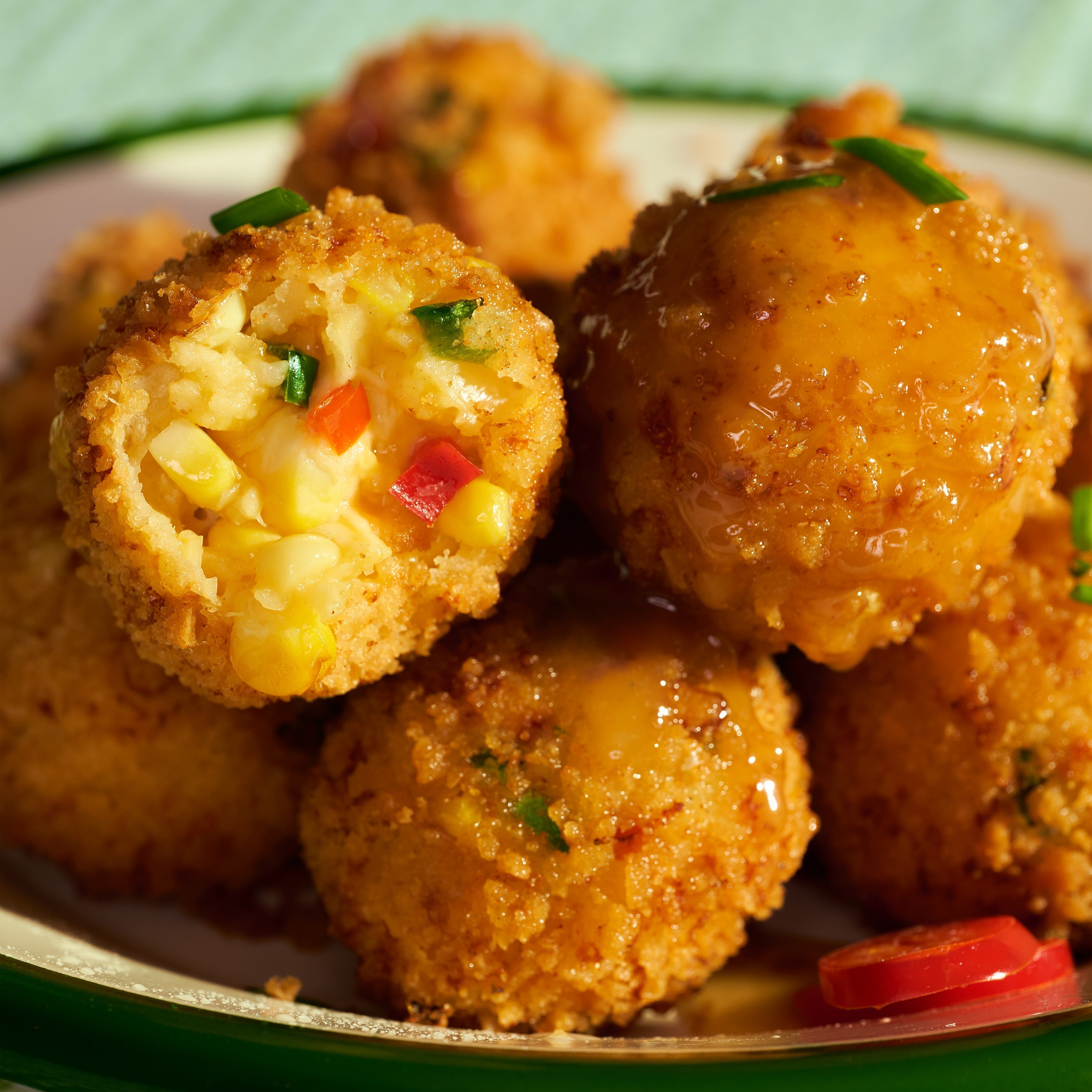 Jalapeno Corn Popper with Honey Miso Butter