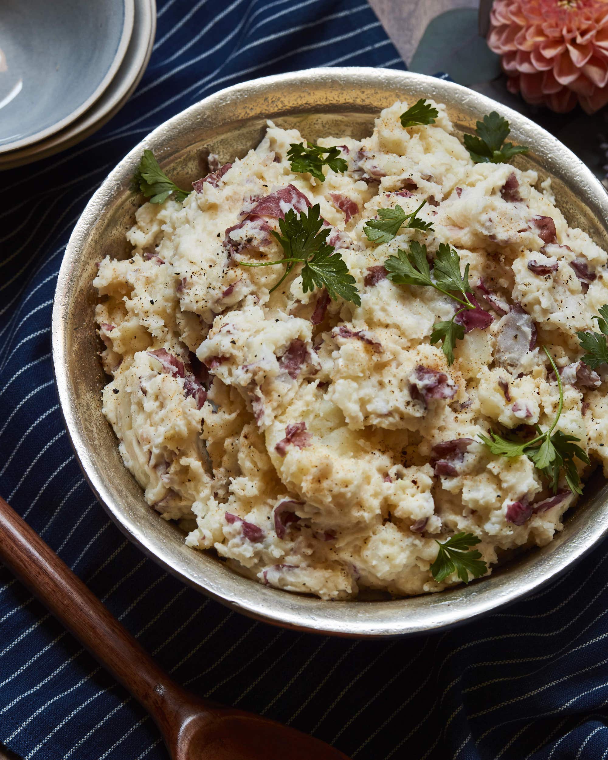 Smashed Red Potatoes Crispy Crispy Herby Smashed Potatoes | Feasting