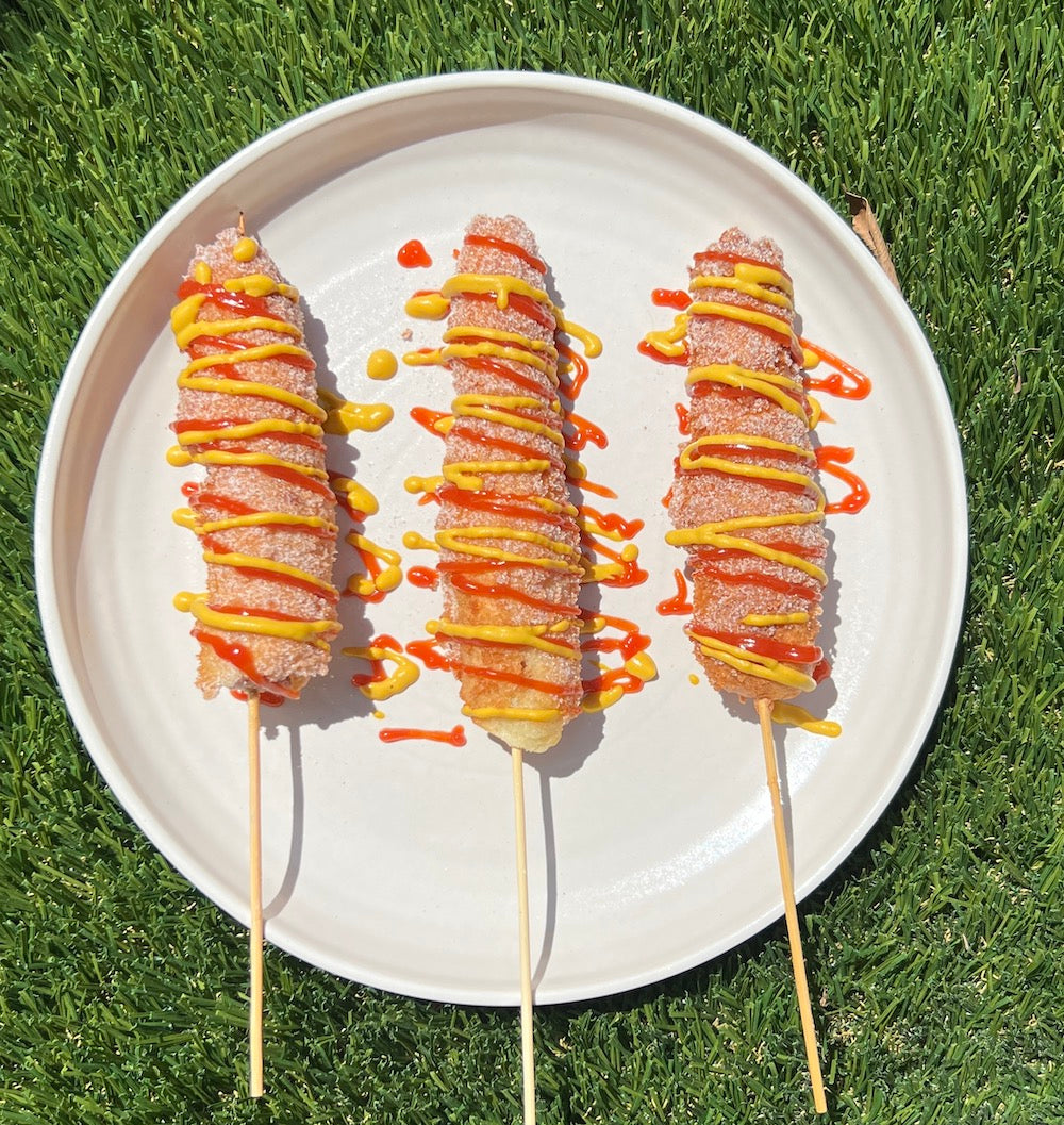 Mochi Corn Dog with Cheese