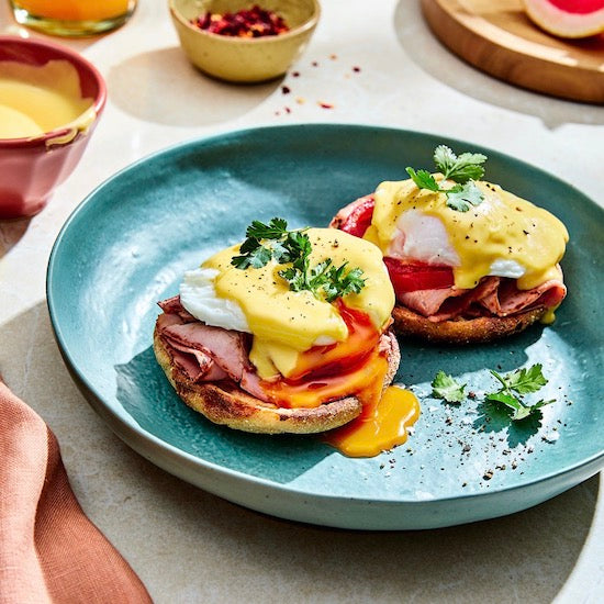 Easy Eggs Benedict with Microwave Hollandaise