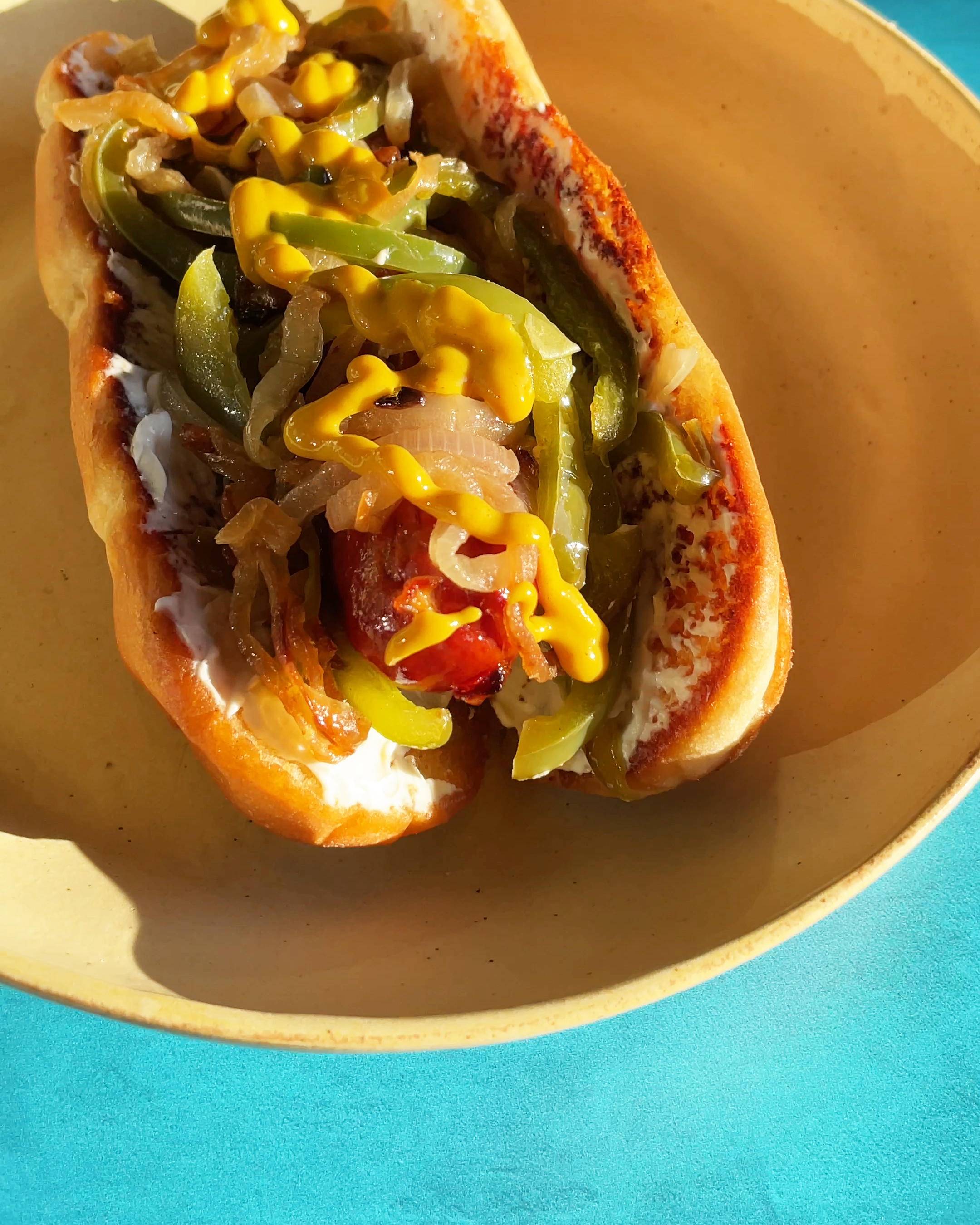 Chrissy's Spicy Seattle Hot Dog
