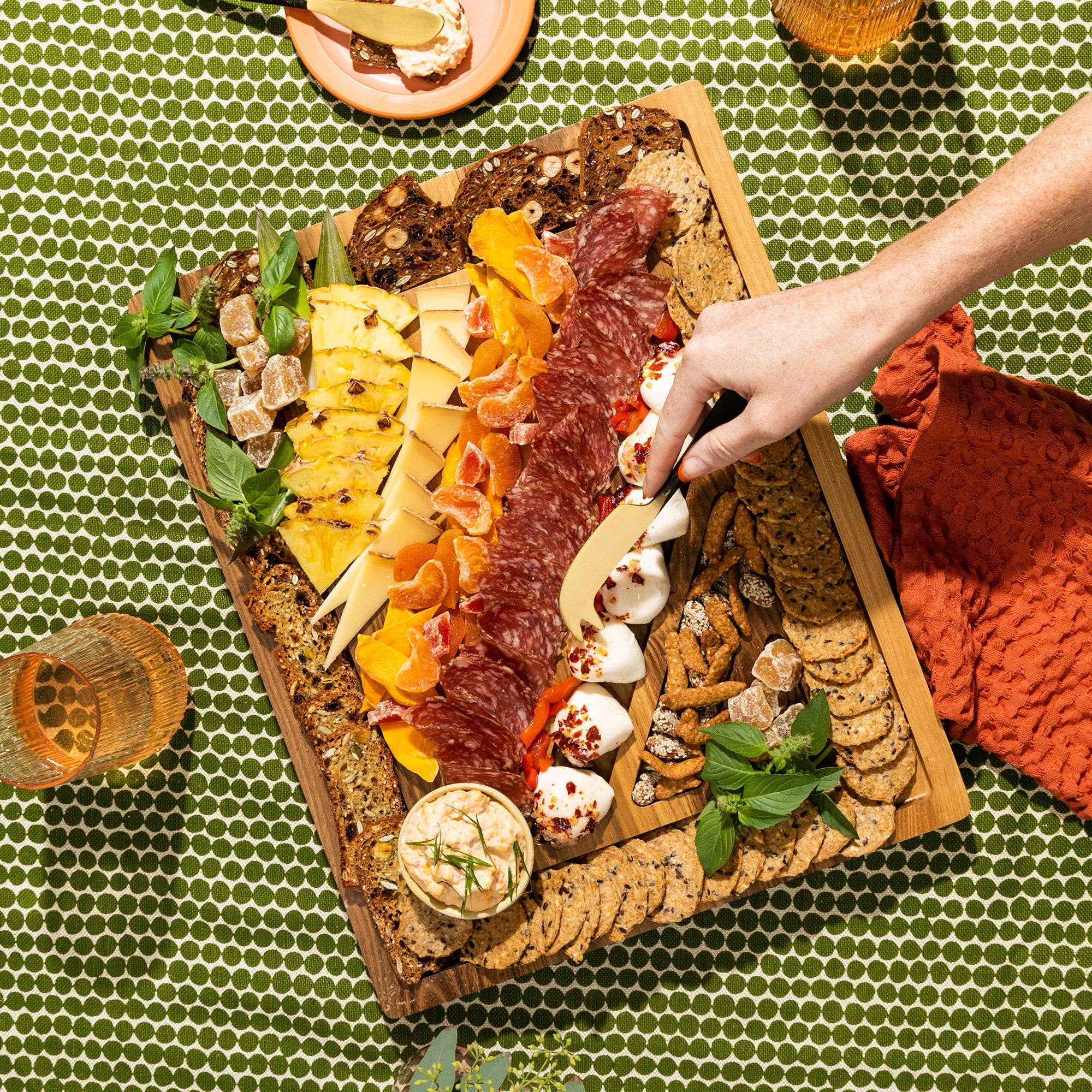 How to Make a Sweet & Spicy Charcuterie Board
