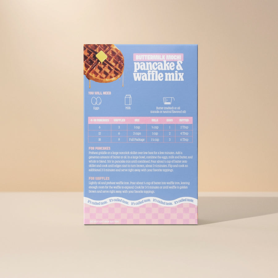 Buttermilk Mochi Pancake & Waffle Mix