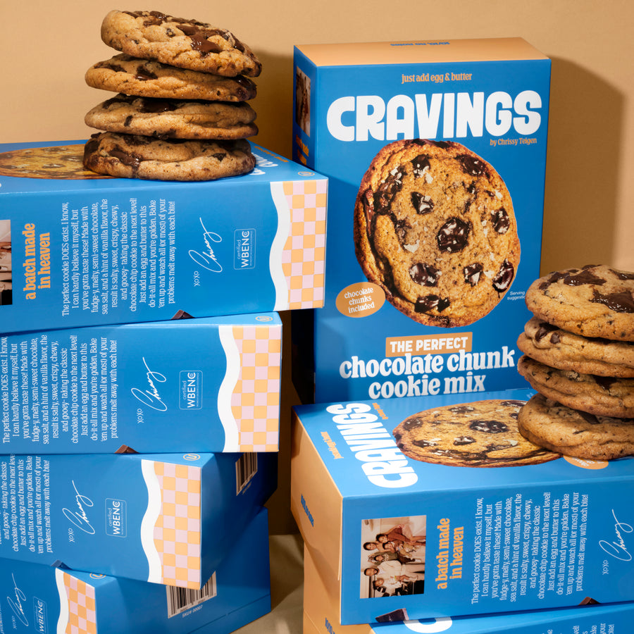 The Perfect Chocolate Chunk Cookie Mix Cravings by Chrissy Teigen