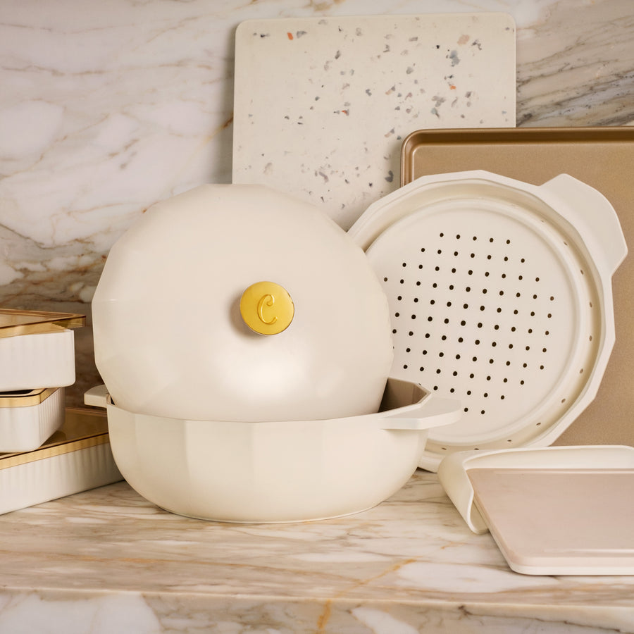 Baking Dish Pampered Chef Stone Dutch Oven The Perfect Pan