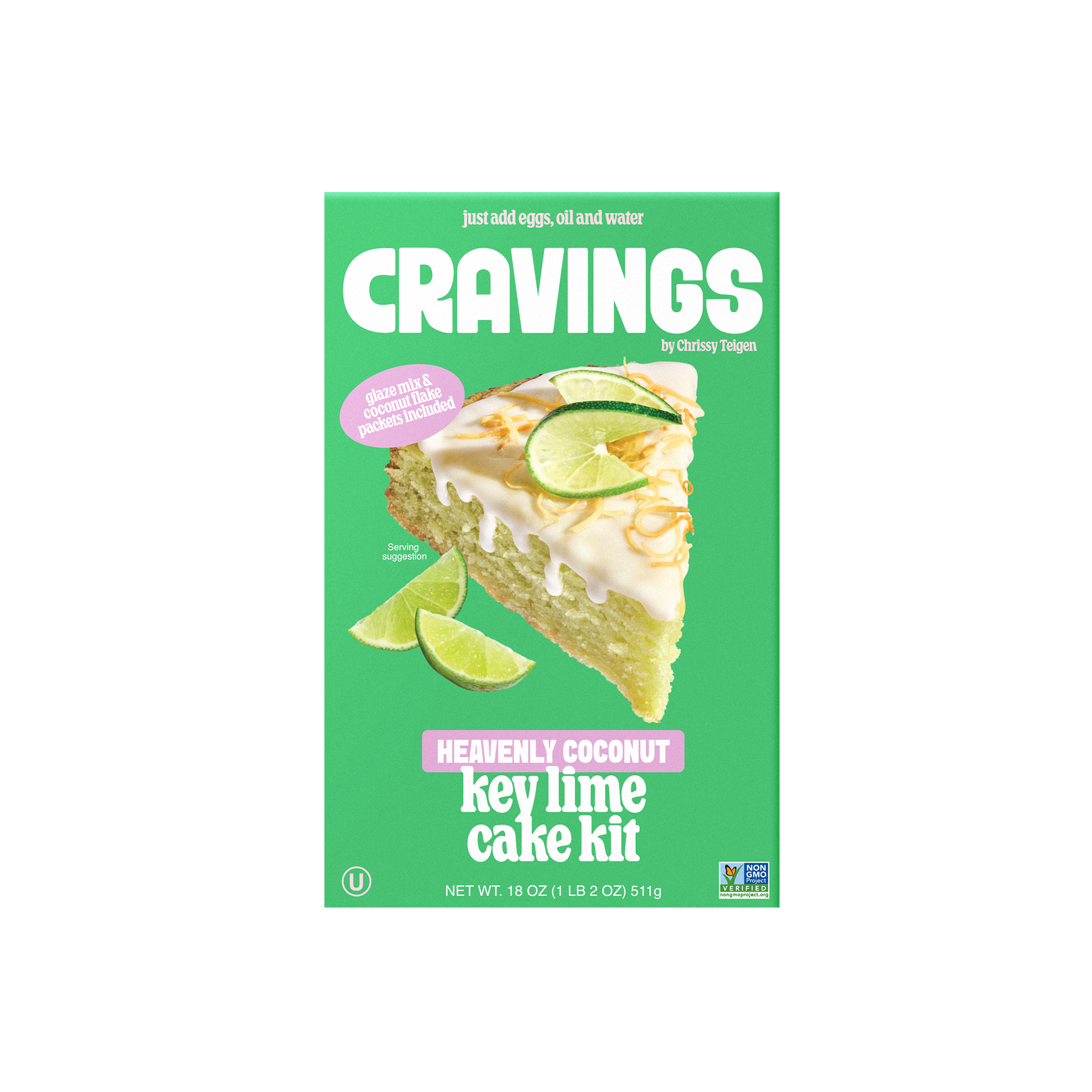 Heavenly Coconut Key Lime Cake Kit