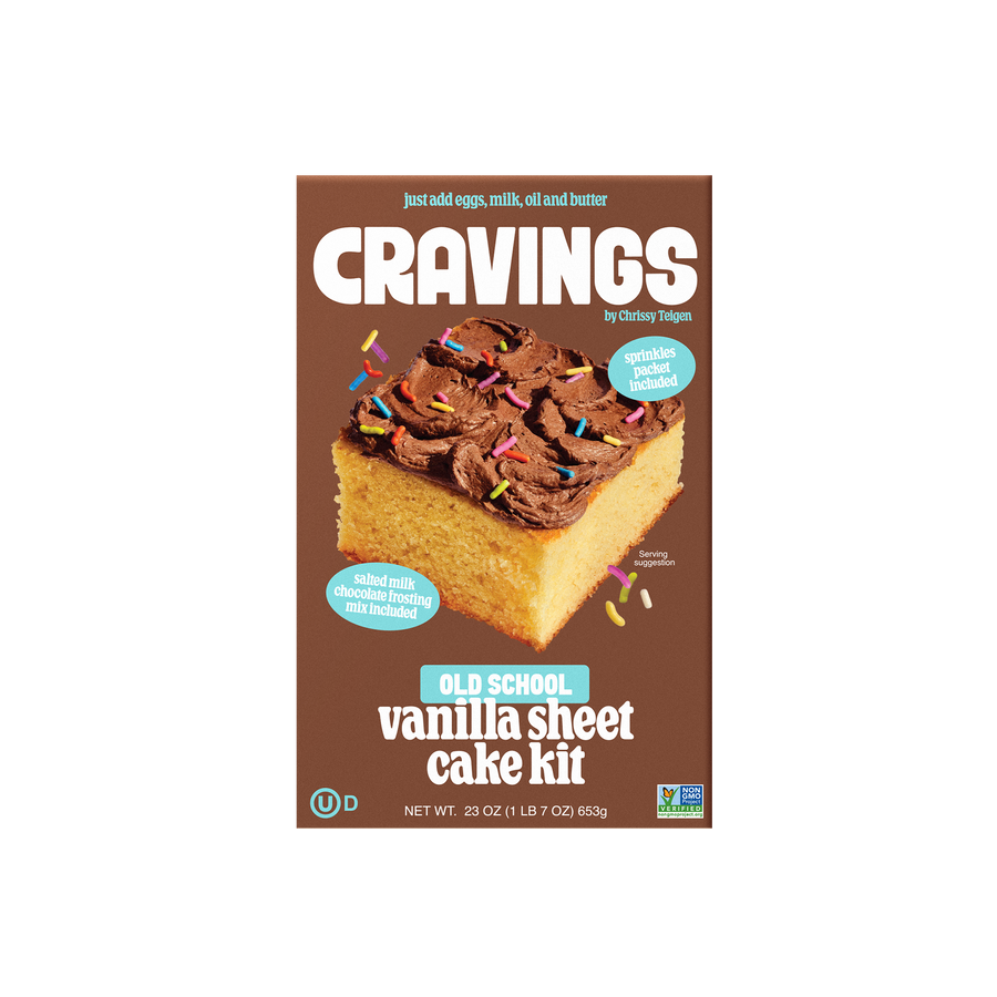 Old School Vanilla Sheet Cake Kit