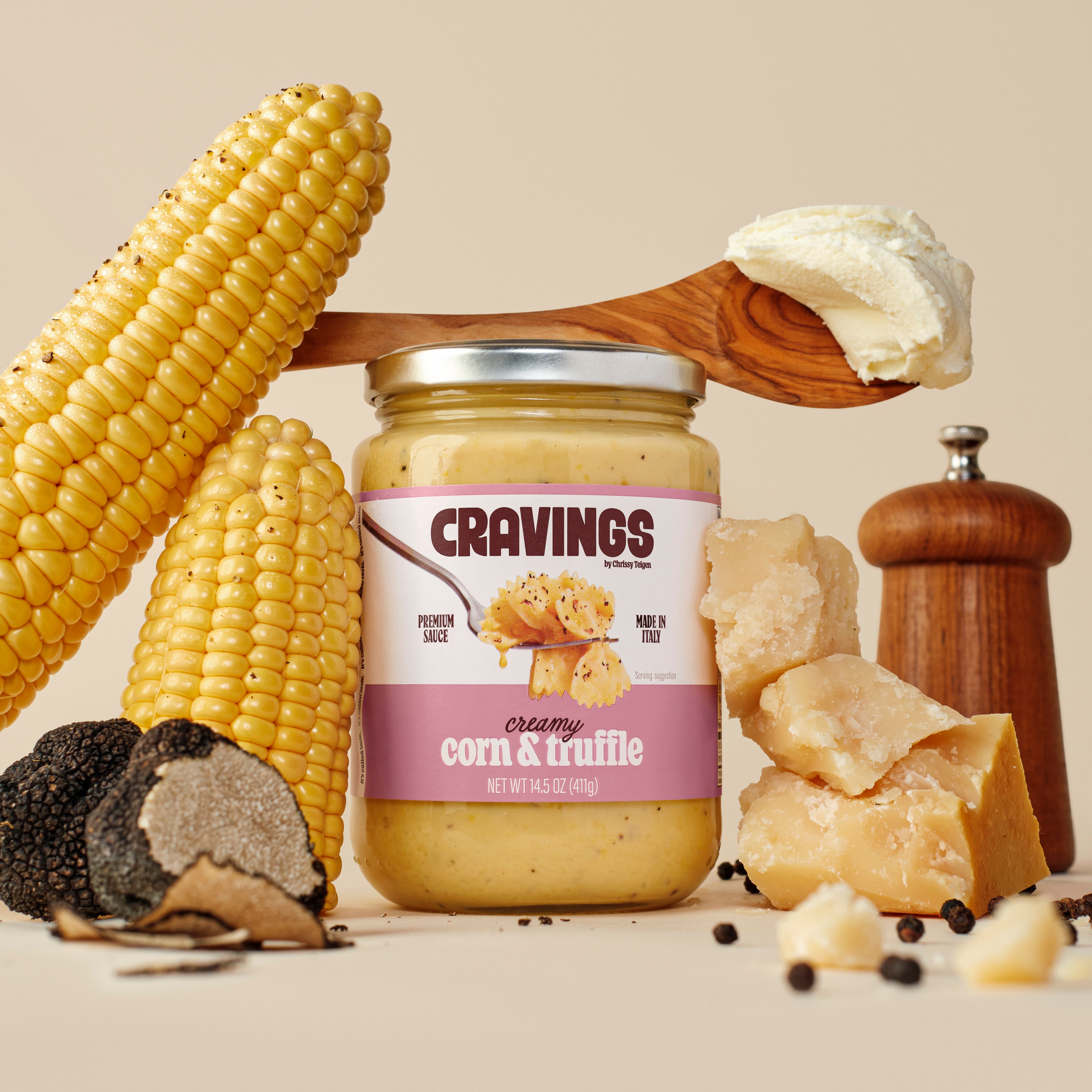 Creamy Corn & Truffle Sauce