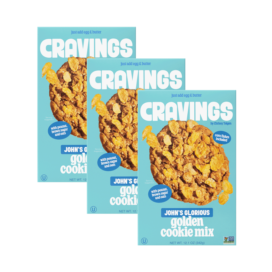 John's Glorious Golden Cookie Mix- 3 Pack