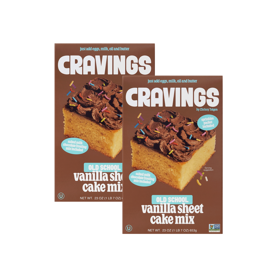 Old School Vanilla Sheet Cake Mix