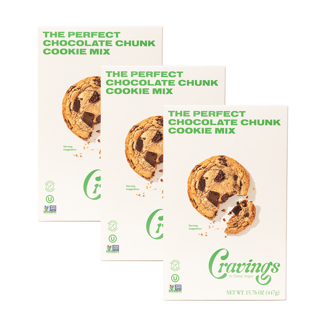 The Perfect Chocolate Chunk Cookie Mix- 3 Pack