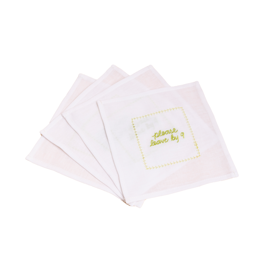 Please Leave Napkin, Set of 4