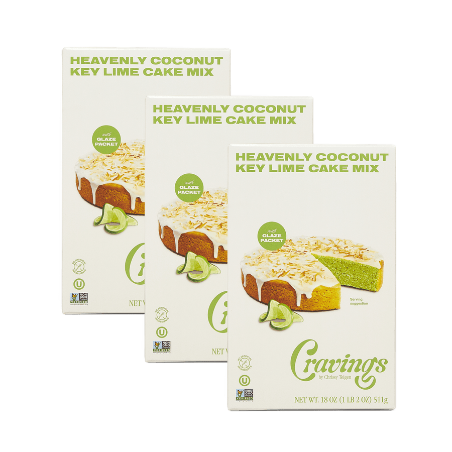 Heavenly Coconut Key Lime Cake Mix - 3 Pack