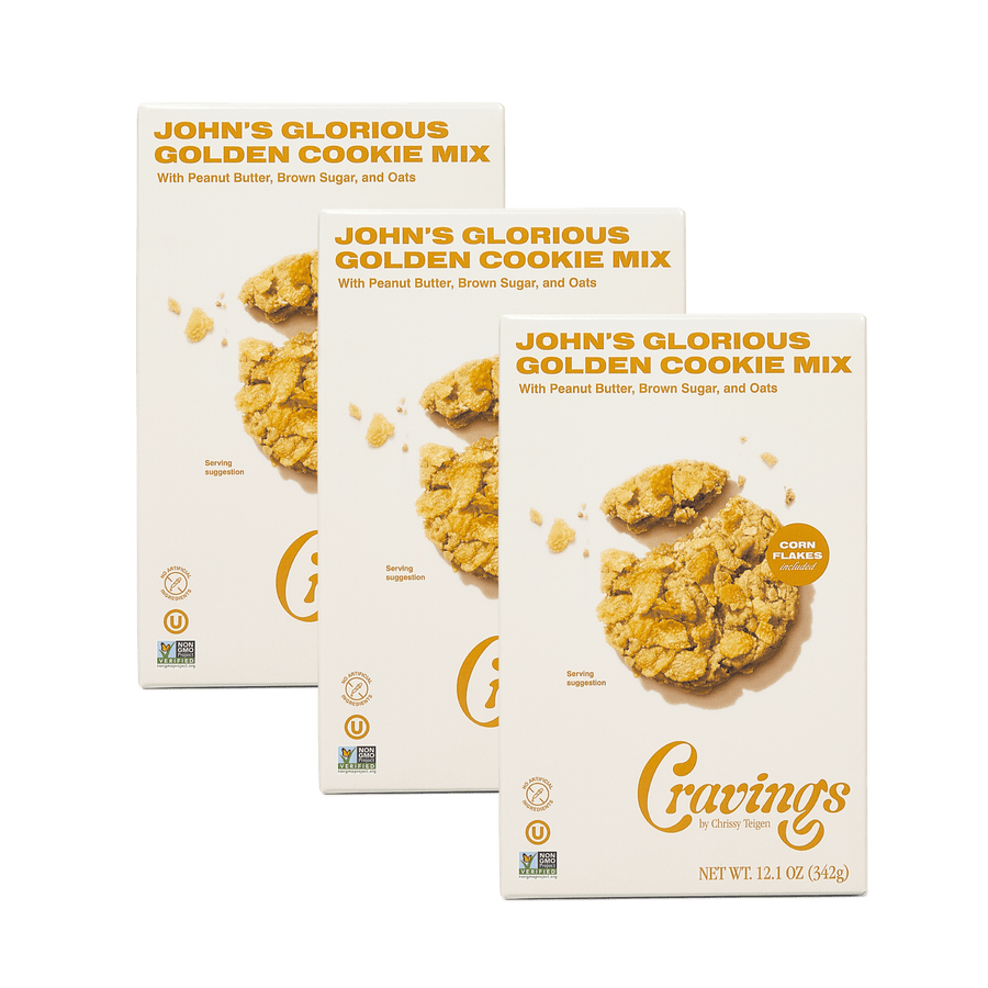 John's Glorious Golden Cookie Mix- 3 Pack