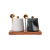 Marble Condiment Set