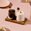 Marble Condiment Set