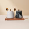 Marble Condiment Set