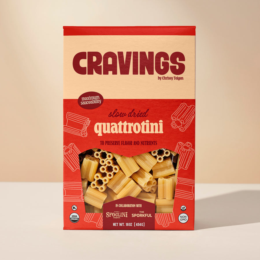 Cravings x Sfoglini Quattrotini Pasta