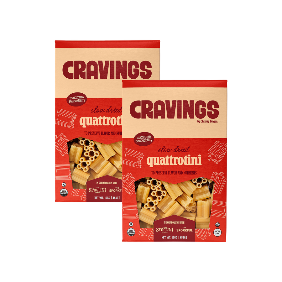 Cravings x Sfoglini Quattrotini Pasta