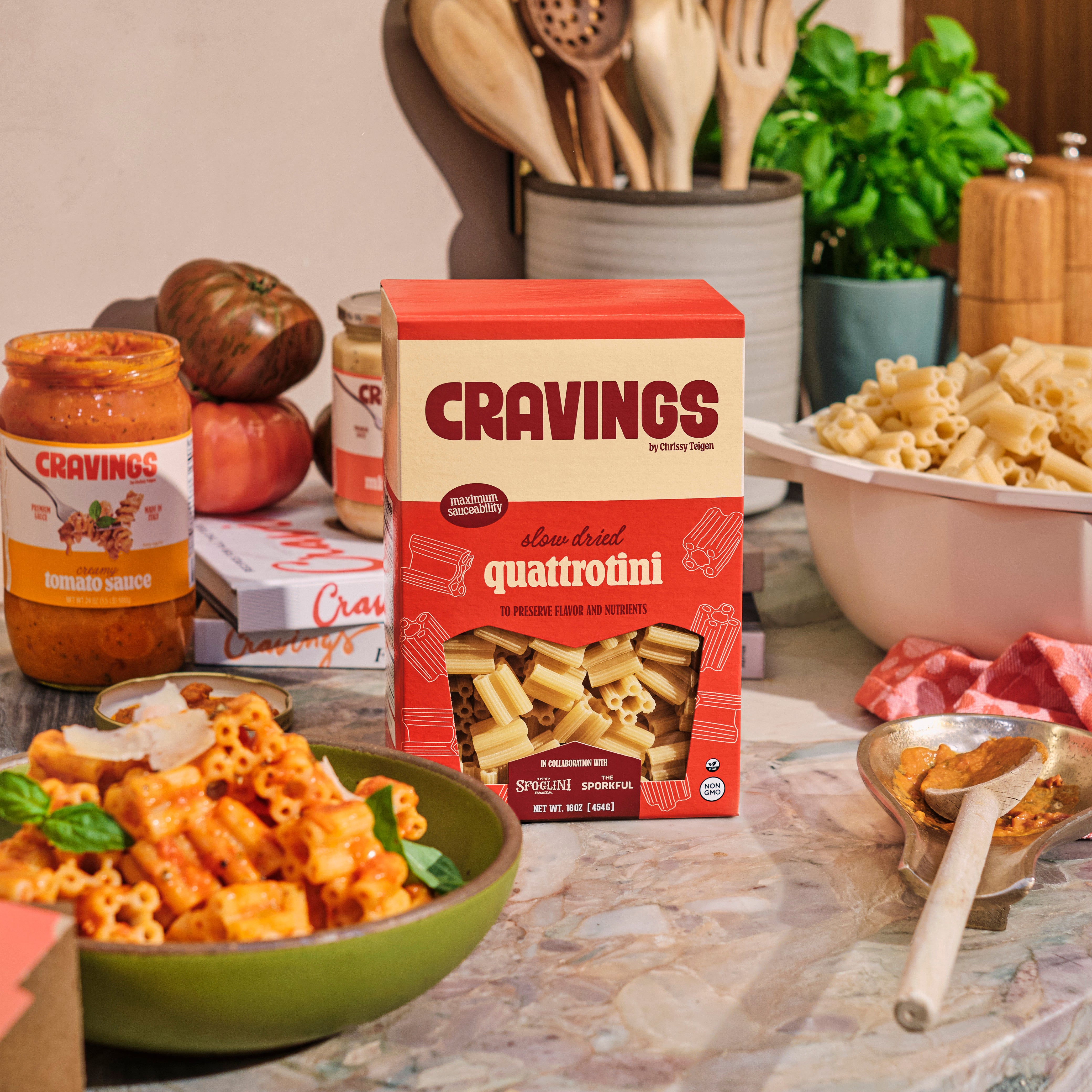 Cravings x Sfoglini Quattrotini Pasta