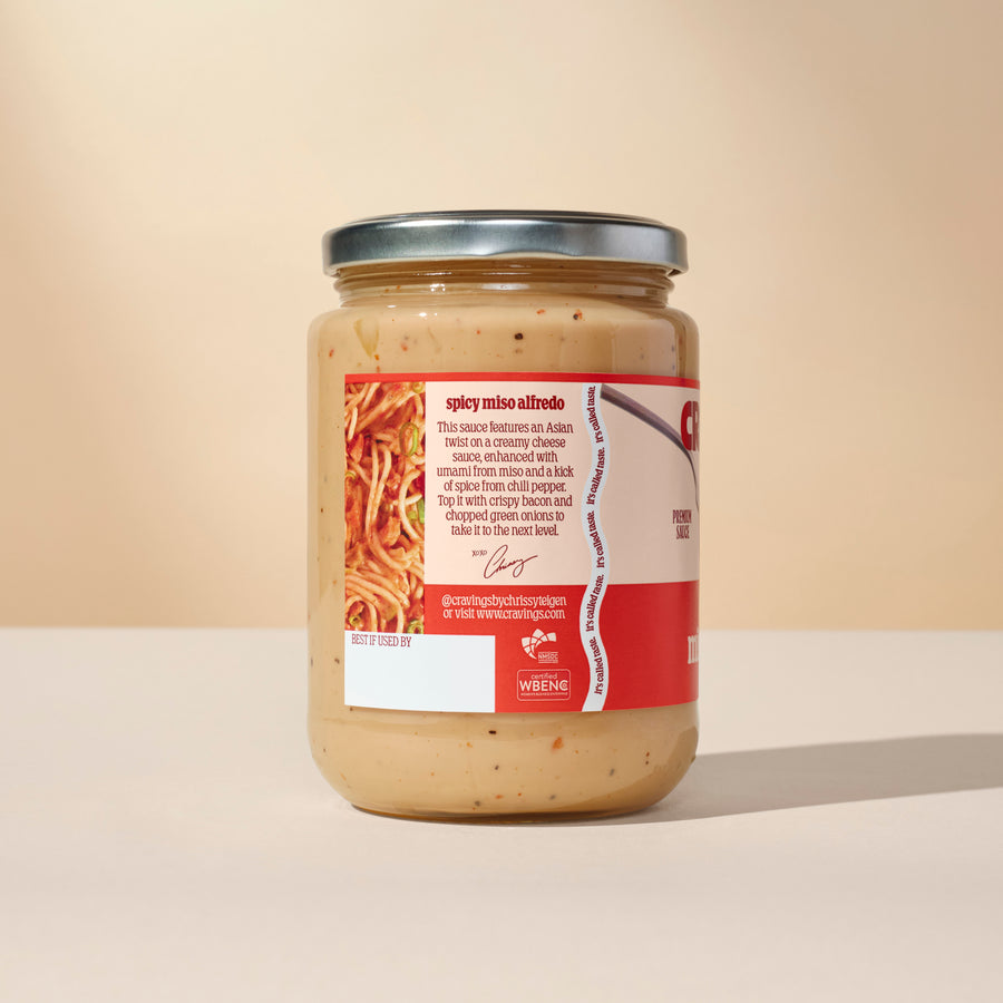 Spicy Miso Alfredo Sauce