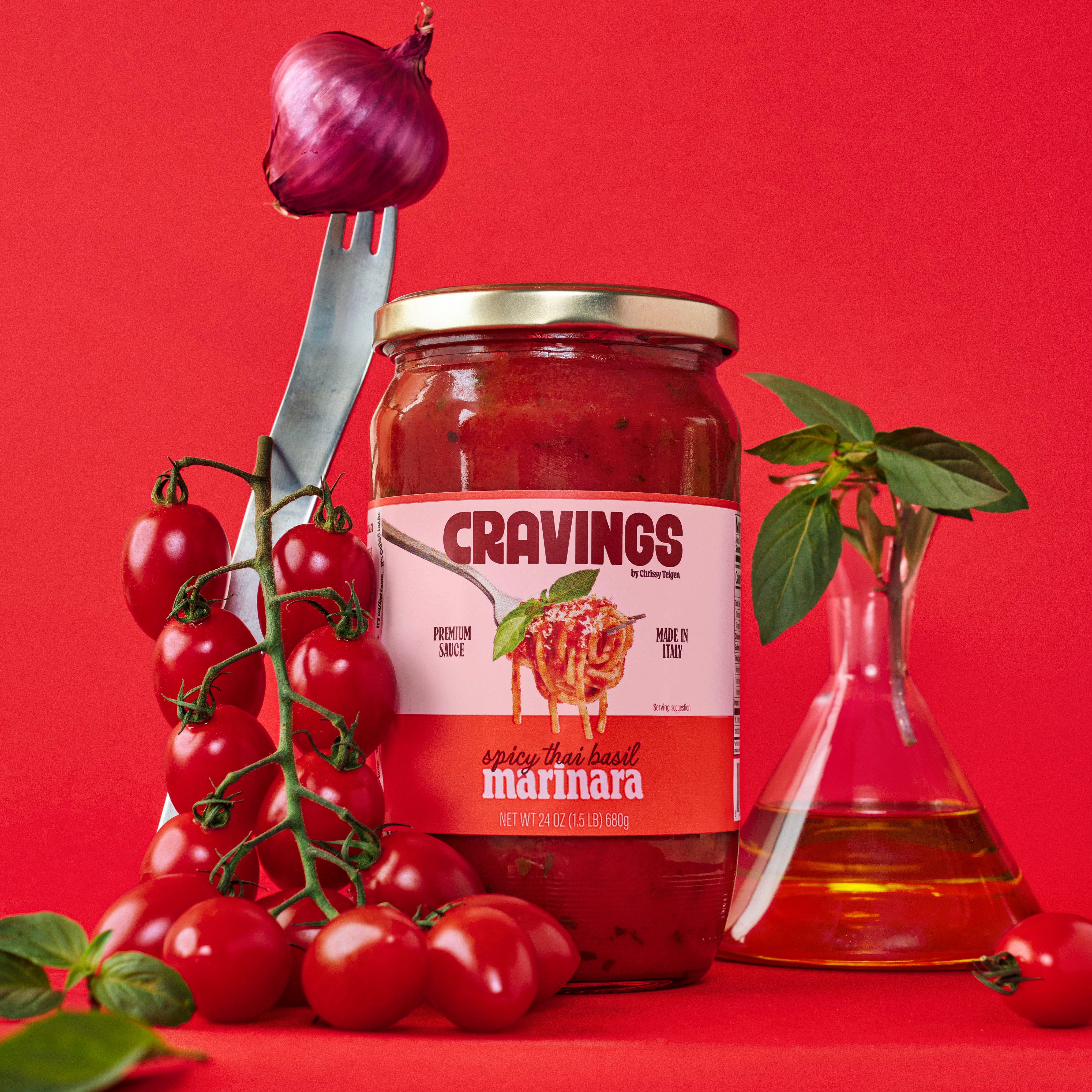 Spicy Thai Basil Marinara Sauce