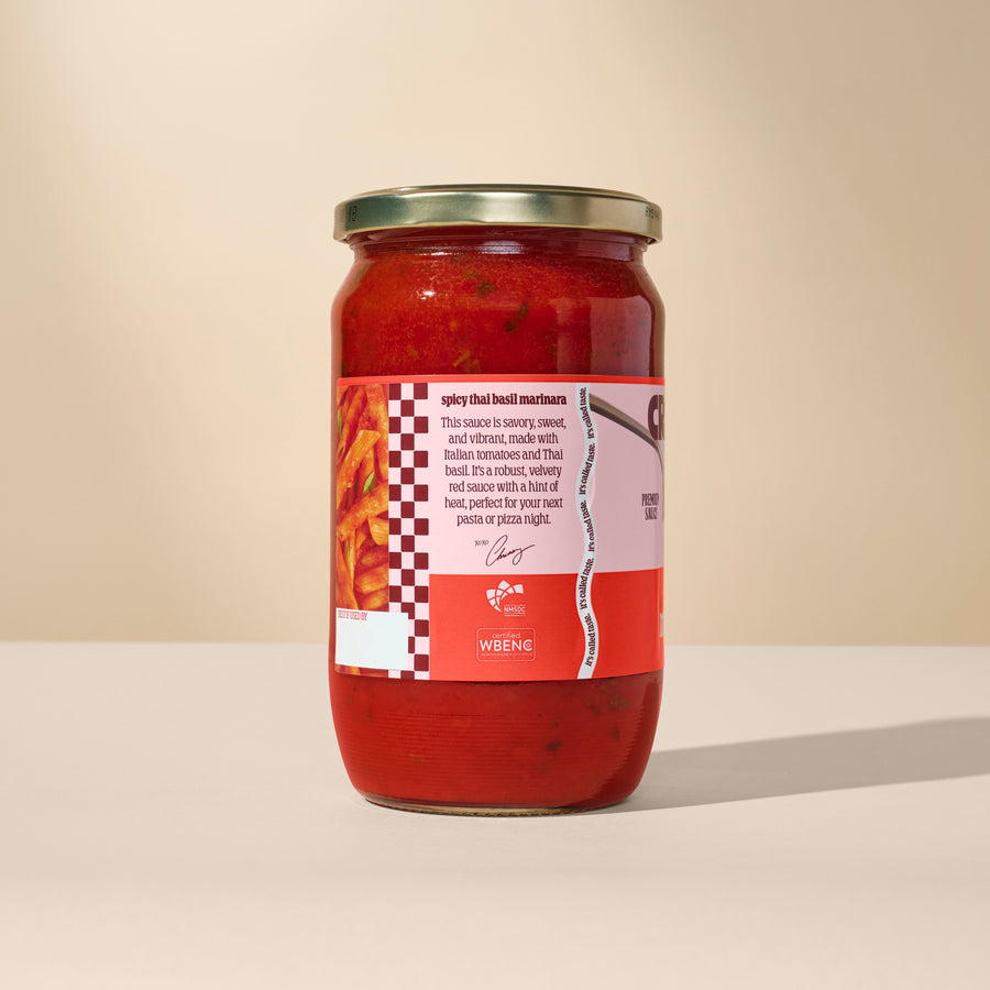 Spicy Thai Basil Marinara Sauce