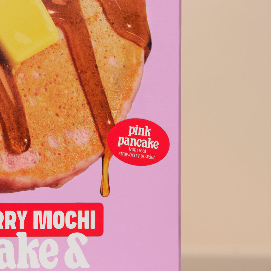 Strawberry Mochi Pancake & Waffle Mix - 3 Pack