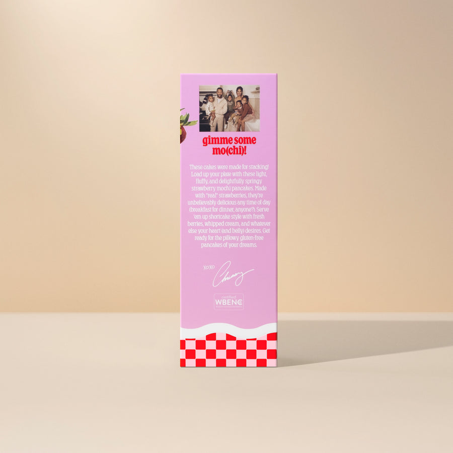 Strawberry Mochi Pancake & Waffle Mix - 3 Pack