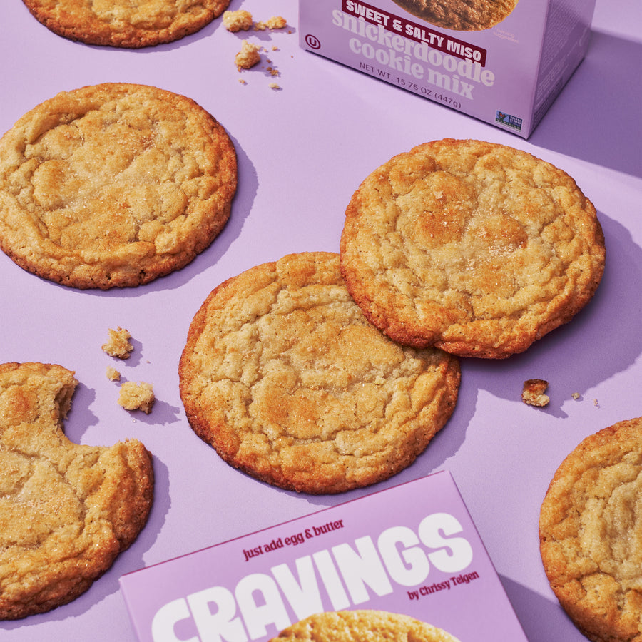 Sweet & Salty Miso Snickerdoodle Cookie Mix