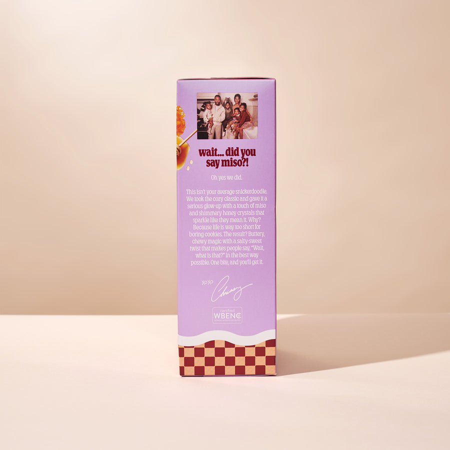 Sweet & Salty Miso Snickerdoodle Cookie Mix