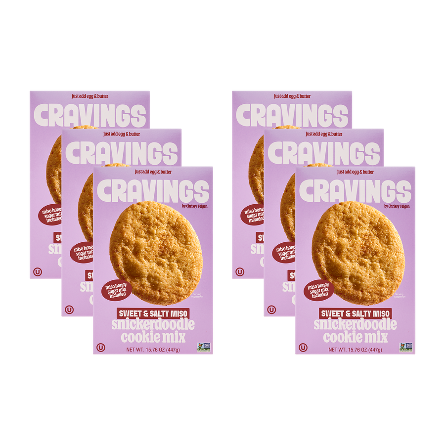 Sweet & Salty Miso Snickerdoodle Cookie Mix
