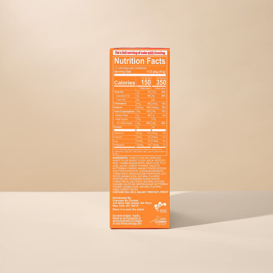 Sweet & Sticky Carrot Cake Kit