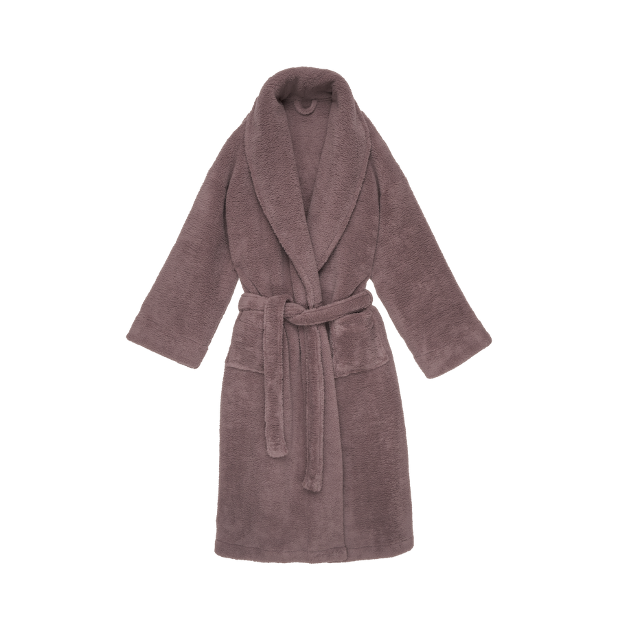 The Teddy Robe in Mauve Berry