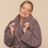 The Teddy Robe in Mauve Berry