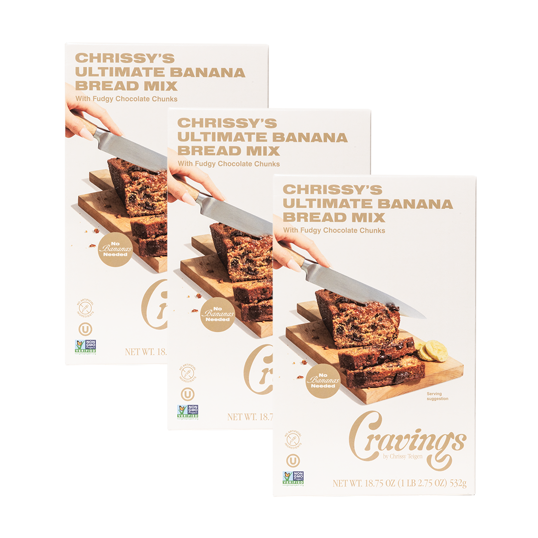 Chrissy's Ultimate Banana Bread Mix- 3 Pack